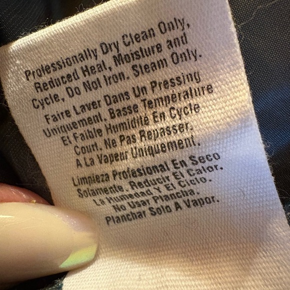 DKNY 100% Silk Pleated Midi Skirt in Opal Blue Gray – Size 10 NWT ($345 Retail) - Picture 7 of 16